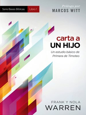 cover image of Carta a un Hijo